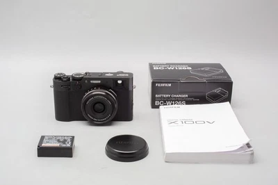 Fujifilm X100V 26.1 MP Compact Digital Camera Body, Black, X100 V *Shutter 500* - Image 1 of 4
