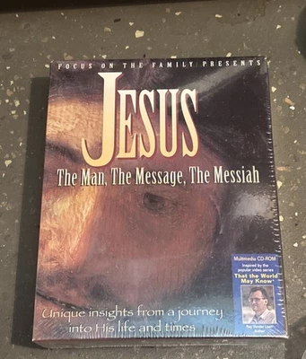 Focus On The Family Presents Jesus The Man The Message The Messiah, New CD-ROM  - Image 1 of 2