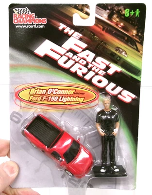 FAST & THE FURIOUS  Brian Figure & FORD F-150 LIGHTNING Car Set SEALED 2003 - Image 1 of 2