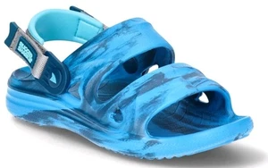 Kinder Sandalen robust Hai Batik leicht Slipper blau bequem Größe 5 - Bild 1 von 18