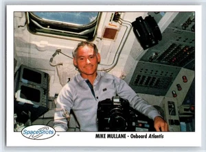 1990-92 Space Ventures Space Shots Mike Mullane - Onboard Atlantis #0128 - Picture 1 of 2