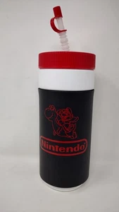 Vintage Nintendo Mario Water Bottle Cup Super Rare Collectible - Picture 1 of 6