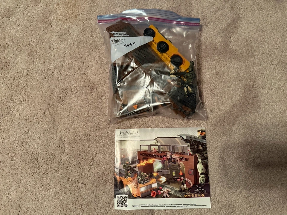 Mega Bloks Halo: Anniversary Edition: Floodgate (96971) 99% completo  - Imagem 1 de 1