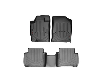 Forro de piso WeatherTech para Nissan Altima 2007-2012 - 1ª y 2ª fila, negro Foto 1 de 4