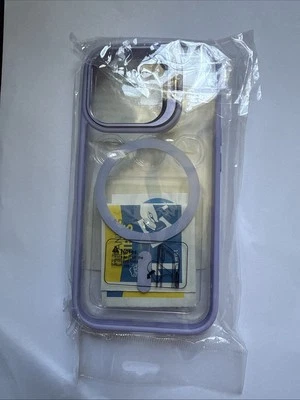 Funda MagSafe Compatible iPhone 16 Pro Funda Lila Nueva Foto 1 de 4