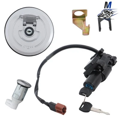 Chave tampa combustível gasolina trava interruptor de ignição 2013-2018 para Honda CB500F CB500X CBR500R - Imagem 1 de 4