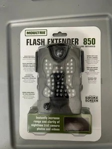 (2) Moultrie Flash Extender 850 Low-Glow Infrarot erweitert Blitzreichweite ohne Kamera - Bild 1 von 7