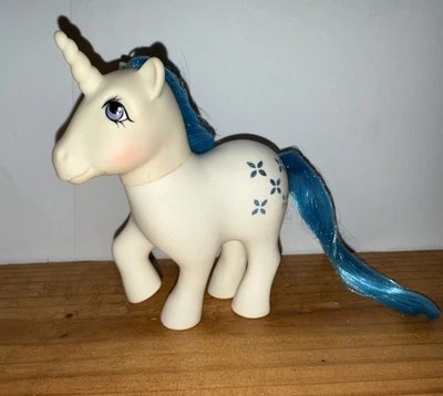 Vintage My Little Pony G1 Majesty 1983 Dream Castle Pony White Unicorn Princess - Image 1 of 4
