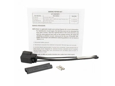 Conector de bomba para lavadora de parabrisas Lincoln MKX 2008-2015 Motorcraft 96317ZFTW Foto 1 de 2