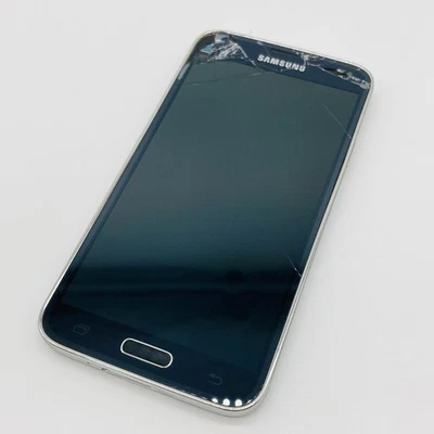 Samsung Galaxy S5 SM-G900F Smartphone Ungetestet/Ersatzteil ohne Akku/Cover Blau - Bild 1 von 4