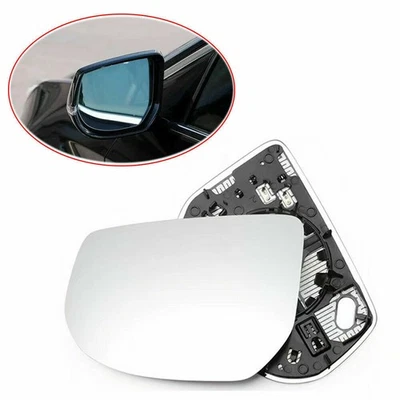 Rearview Mirror Glass Fit For Cadillac XTS 2013-2019 Transparent Clear Glass  Foto 1 de 4