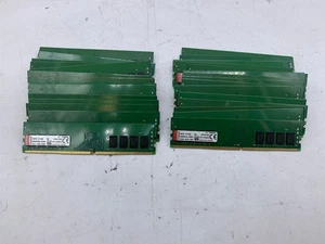 32x Kingston 8GB 1Rx8 PC4-2400 Non-ECC Niebuforowana pamięć biurkowa KVR24N17S8/8 - Zdjęcie 1 z 3