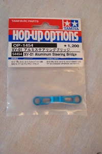 TAMIYA XV-01 HOP UP 54454, ALUMINUM STEERING BRIDGE, *BNIP* - Picture 1 of 1