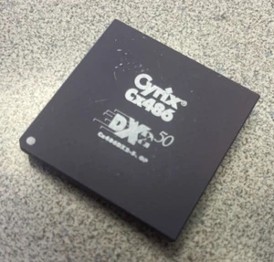 CPU Cyrix Cx486 DX2 50 MHz Cx486DX2-50 GP de colección 1993 rara, envío hoy - Imagen 1 de 2