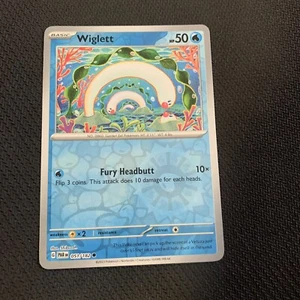 Wiglett 051/182 Reverse Holo Pokemon TCG: Paradox Rift Near Mint (NM) - Picture 1 of 1