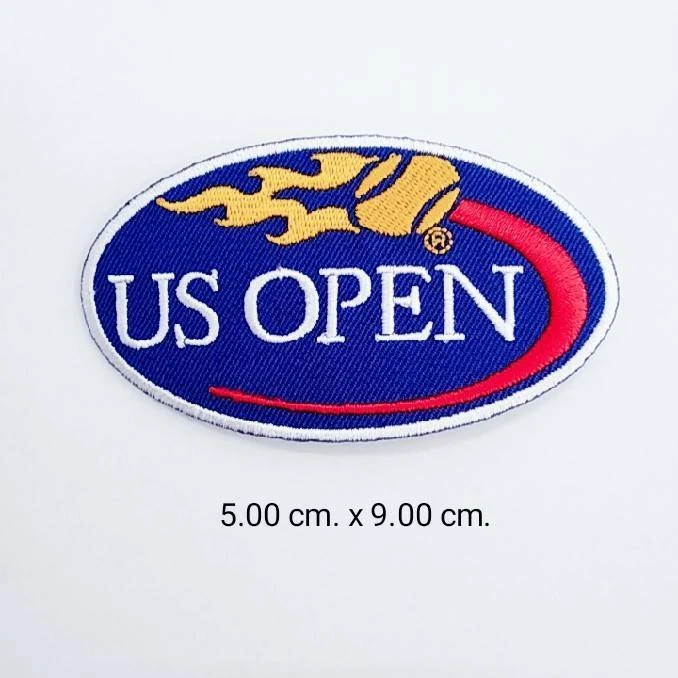 US​  OPEN​  Tennis sport​ logo for patch​ iron​ and​ sewing on Clothes. - Image 1 of 1