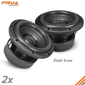 2x PRV 8" Auto Subwoofer 1000 Watt Dual 4 Ohm RS8-SUBD4 High Excursion - PAAR - Bild 1 von 9
