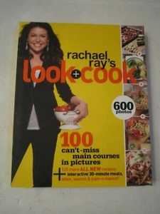 2010 RACHAEL RAY'S COOKBOOK LOOK + COOK AUTOGRAPHED SIGNED - Picture 1 of 4