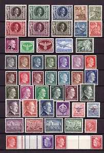 U0215) Third Reich Only HITLER AND SWASTIKA MNH **, WWII NAZI HITLER, 2 pictures - Picture 1 of 1