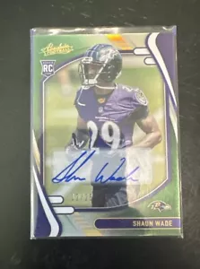 2021 Panini Absolute Shaun Wade Red Prizm Autograph RC /25 #145 - Picture 1 of 2