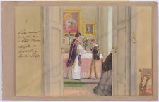 Princess Henriette Odescalchi (1800-1852) "Son Victor assisting a priest"