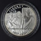 2007-P Proof Jamestown Modern Commemorative Silver Dollar 1$ - COINGIANTS-