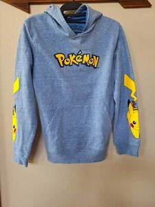 Pokeman Pikachu Graphic Pullover Hoodie. Youth size M - Picture 1 of 5