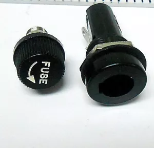 082315111 SATO PARTS BLOCK FUSE HOLDER 10 AMPS/ 250 VOLTS NEW OLD STOCK - Bild 1 von 4