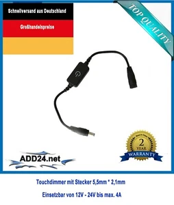 Controller & Dimmer, Schalter für einfarbige LED Strip Streifen DC 5V-24V - Bild 1 von 14