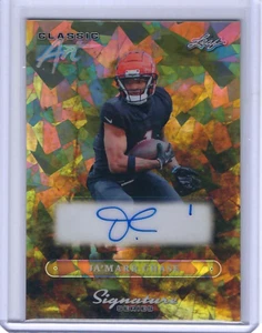 JA'MARR CHASE 2025 LEAF METAL SIGNATURE SERIES AUTO 1/1 - Picture 1 of 1