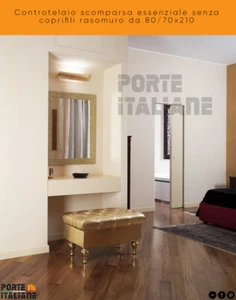 Scrigno filomuro Controtelai filo muro porta scorrevole Essenziale senza stipiti - Imagen 1 de 1