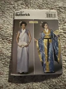 Butterick B6267 Making History Kimono Gr. 14 16 18 20 22 Kostüm Muster ungeschnitten - Bild 1 von 3