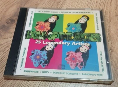 Idols of the Sixties 25 Legendary Artists 1995 Album Oldie CD Zustand: Sehr Gut - Bild 1 von 2