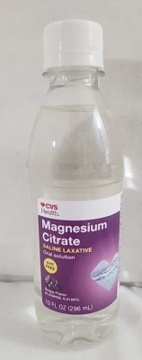 CVSHealth Citrato de Magnesio Salino Laxante Uva 10oz caducidad 10/2026 Foto 1 de 2