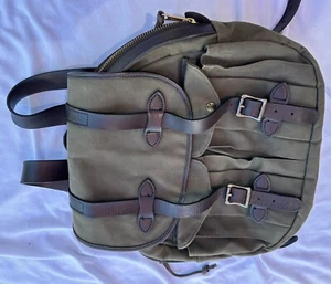 C. C. Filson Backpack USA - Brass Ottergreen 39126 - Picture 1 of 13