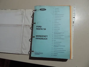 Werkstatthandbuch Ford Fiesta 84 Benziner Diesel 1984-1986 - Bild 1 von 15