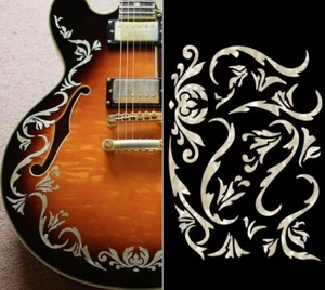B-171CF-WT Inlay Stickers, Bob Weir's Cowboy Fancy Vine - Bild 1 von 10