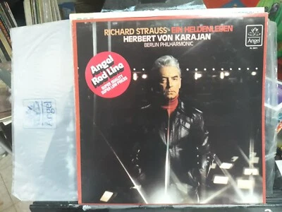 STRAUSS Ein Heldenleben - Karajan - Angel RL-32011 NM Lp Foto 1 de 4