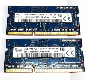 SK HYNIX 4GB (2 x 2GB) APPLE MACBOOK PRO PC3-12800S DDR3-1600 RAM MEMORY - Picture 1 of 1