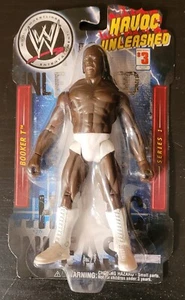 Figura de acción Booker T Jakks Pacific WWE HAVOC UNLEASHED SERIE 1 2005 - NUEVA - Imagen 1 de 4