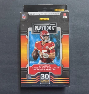 2021 Panini NFL Playbook Football Trading Card Hanger Box New Sealed - Picture 1 of 2
