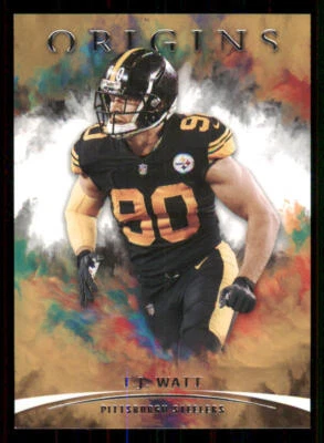 2021 Panini Origins #84 T.J. Watt - Image 1 of 2