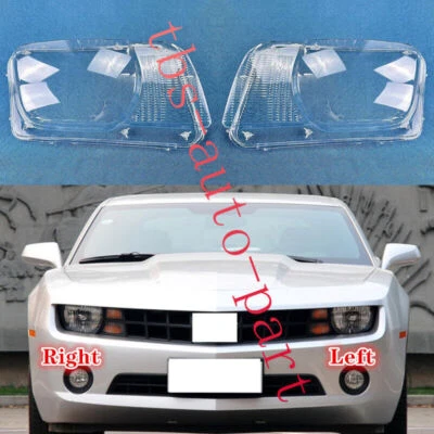 Fit For Chevrolet Camaro 2010-2013 LH&RH side Headlight Lens Cover+Sealant Glue — 第 1/4 张图片