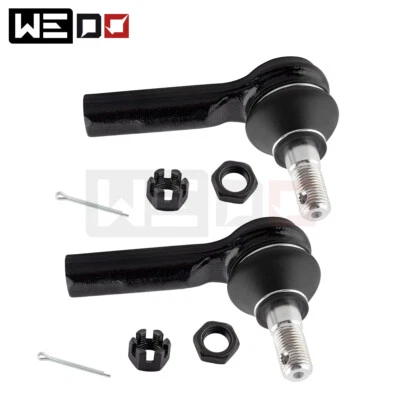 Set of 2 for Infiniti J30 M45 Q45 QX4 Nissan Frontier Front Outer Tie Rod Ends - Image 1 of 4