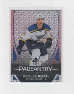 23/24 SP Authentic St. Louis Blues Matthew Kessel Pageantry Red RC card #P-76 - Bild 1 von 2
