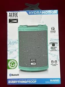 NEU! Altec Lansing HydraMotion tragbarer drahtloser Bluetooth Lautsprecher IMW1100-MTG - Bild 1 von 5