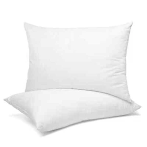 Pack of 2 Baby Pillows, Soft & Cosy Toddler Pillow for Sleeping, Cotton Pillow - Picture 1 of 6