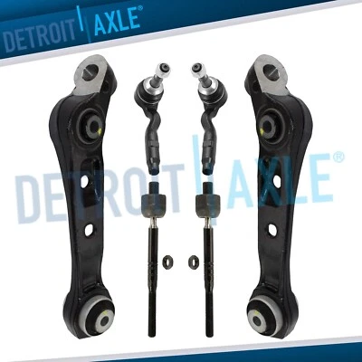 Brazos de control inferiores delanteros barras de amarre interiores exteriores para BMW 528i 535d 535i 550i xDrive Foto 1 de 4
