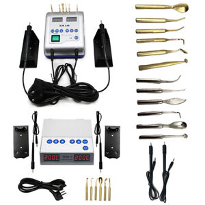 1 Set Dental Lab Electric Waxer Carving Knife Machine + Double Pen + 6 Wax Tips