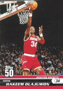 2007-08 Topps 50th Anniversary #46 Hakeem Olajuwon - Picture 1 of 1